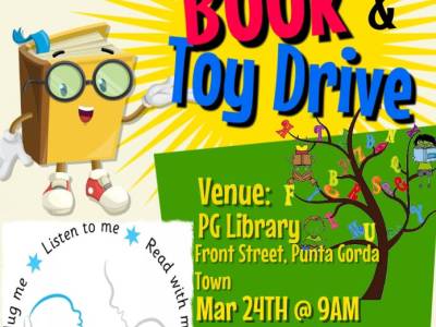 Punta Gorda Public Library: Book & Toy drive